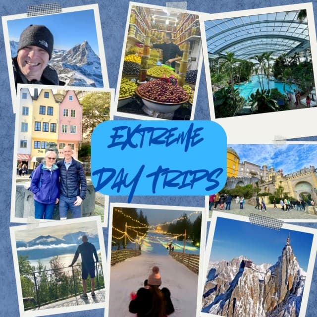 Extreme Day Trip Adventures Collage