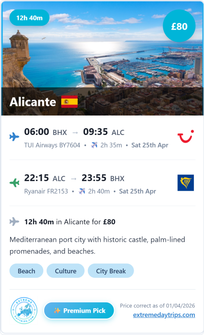 Premium pick from Birmingham