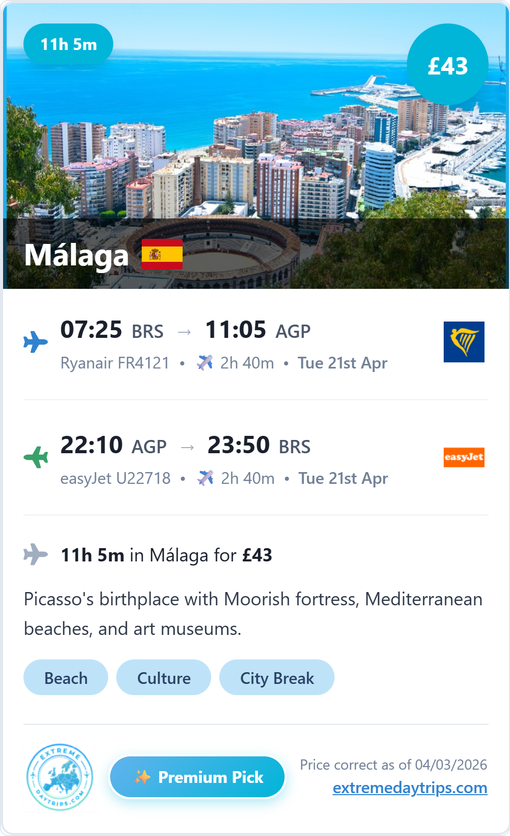 Premium pick from Bristol