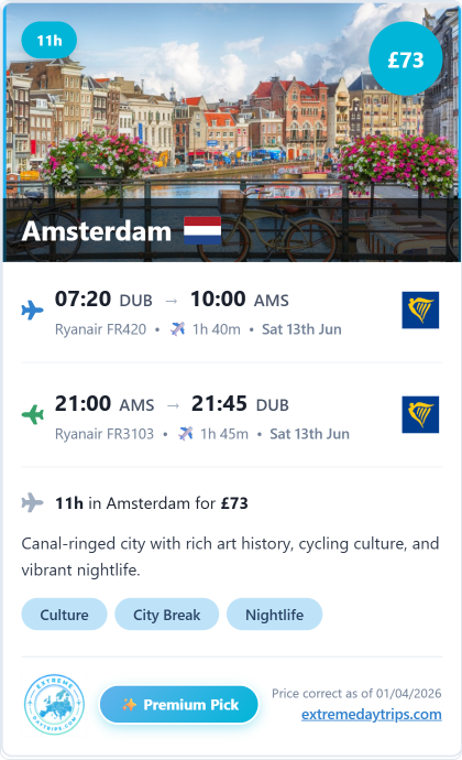 Premium pick from Dublin