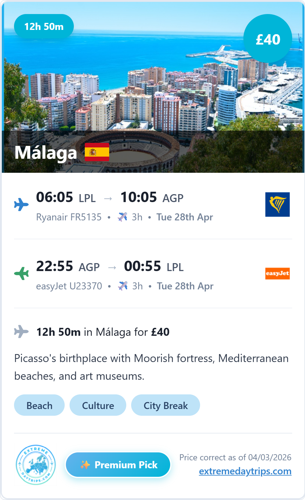 Premium pick from Liverpool